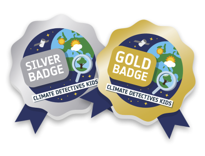 Badges Climate Detectives Kids